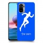 רץ כיסוי מגן קשיח בעיצוב אישי עם השם שלך ל Xiaomi Redmi Note 10 יחידה אחת סקרין מובייל