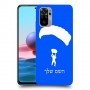 צניחה חופשית כיסוי מגן קשיח בעיצוב אישי עם השם שלך ל Xiaomi Redmi Note 10 יחידה אחת סקרין מובייל