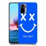 סמיילי כיסוי מגן קשיח בעיצוב אישי עם השם שלך ל Xiaomi Redmi Note 10 יחידה אחת סקרין מובייל