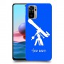 טלסקופ כיסוי מגן קשיח בעיצוב אישי עם השם שלך ל Xiaomi Redmi Note 10 יחידה אחת סקרין מובייל