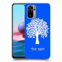 עץ כיסוי מגן קשיח בעיצוב אישי עם השם שלך ל Xiaomi Redmi Note 10 יחידה אחת סקרין מובייל
