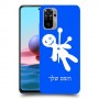 וודו כיסוי מגן קשיח בעיצוב אישי עם השם שלך ל Xiaomi Redmi Note 10 יחידה אחת סקרין מובייל