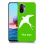 ציפור לבלוע כיסוי מגן קשיח בעיצוב אישי עם השם שלך ל Xiaomi Redmi Note 10 יחידה אחת סקרין מובייל