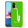 סקספון כיסוי מגן קשיח בעיצוב אישי עם השם שלך ל Xiaomi Redmi Note 10 יחידה אחת סקרין מובייל