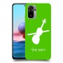 כינור כיסוי מגן קשיח בעיצוב אישי עם השם שלך ל Xiaomi Redmi Note 10 יחידה אחת סקרין מובייל