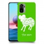 טלה כיסוי מגן קשיח בעיצוב אישי עם השם שלך ל Xiaomi Redmi Note 10 יחידה אחת סקרין מובייל