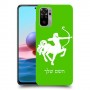 קשת כיסוי מגן קשיח בעיצוב אישי עם השם שלך ל Xiaomi Redmi Note 10 יחידה אחת סקרין מובייל