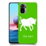 שור כיסוי מגן קשיח בעיצוב אישי עם השם שלך ל Xiaomi Redmi Note 10 יחידה אחת סקרין מובייל