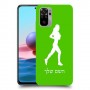 ג'וגלין - אישה כיסוי מגן קשיח בעיצוב אישי עם השם שלך ל Xiaomi Redmi Note 10 יחידה אחת סקרין מובייל