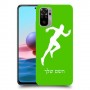 רץ כיסוי מגן קשיח בעיצוב אישי עם השם שלך ל Xiaomi Redmi Note 10 יחידה אחת סקרין מובייל