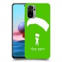 צניחה חופשית כיסוי מגן קשיח בעיצוב אישי עם השם שלך ל Xiaomi Redmi Note 10 יחידה אחת סקרין מובייל