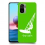 גלישת מפרש כיסוי מגן קשיח בעיצוב אישי עם השם שלך ל Xiaomi Redmi Note 10 יחידה אחת סקרין מובייל