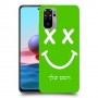 סמיילי כיסוי מגן קשיח בעיצוב אישי עם השם שלך ל Xiaomi Redmi Note 10 יחידה אחת סקרין מובייל