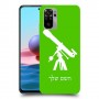 טלסקופ כיסוי מגן קשיח בעיצוב אישי עם השם שלך ל Xiaomi Redmi Note 10 יחידה אחת סקרין מובייל