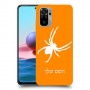 עכביש כיסוי מגן קשיח בעיצוב אישי עם השם שלך ל Xiaomi Redmi Note 10 יחידה אחת סקרין מובייל
