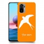 ציפור לבלוע כיסוי מגן קשיח בעיצוב אישי עם השם שלך ל Xiaomi Redmi Note 10 יחידה אחת סקרין מובייל