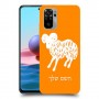 טלה כיסוי מגן קשיח בעיצוב אישי עם השם שלך ל Xiaomi Redmi Note 10 יחידה אחת סקרין מובייל