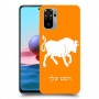 שור כיסוי מגן קשיח בעיצוב אישי עם השם שלך ל Xiaomi Redmi Note 10 יחידה אחת סקרין מובייל
