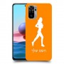 ג'וגלין - אישה כיסוי מגן קשיח בעיצוב אישי עם השם שלך ל Xiaomi Redmi Note 10 יחידה אחת סקרין מובייל