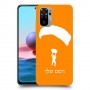 צניחה חופשית כיסוי מגן קשיח בעיצוב אישי עם השם שלך ל Xiaomi Redmi Note 10 יחידה אחת סקרין מובייל
