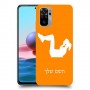 אימון ספורט - אישה כיסוי מגן קשיח בעיצוב אישי עם השם שלך ל Xiaomi Redmi Note 10 יחידה אחת סקרין מובייל