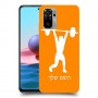 הרמת משקולות כיסוי מגן קשיח בעיצוב אישי עם השם שלך ל Xiaomi Redmi Note 10 יחידה אחת סקרין מובייל