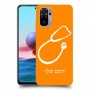 רופא סטטוסקופ כיסוי מגן קשיח בעיצוב אישי עם השם שלך ל Xiaomi Redmi Note 10 יחידה אחת סקרין מובייל