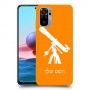 טלסקופ כיסוי מגן קשיח בעיצוב אישי עם השם שלך ל Xiaomi Redmi Note 10 יחידה אחת סקרין מובייל
