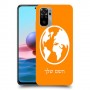 עולם כיסוי מגן קשיח בעיצוב אישי עם השם שלך ל Xiaomi Redmi Note 10 יחידה אחת סקרין מובייל