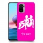 תאומים כיסוי מגן קשיח בעיצוב אישי עם השם שלך ל Xiaomi Redmi Note 10 יחידה אחת סקרין מובייל