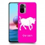 שור כיסוי מגן קשיח בעיצוב אישי עם השם שלך ל Xiaomi Redmi Note 10 יחידה אחת סקרין מובייל
