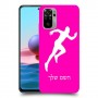 רץ כיסוי מגן קשיח בעיצוב אישי עם השם שלך ל Xiaomi Redmi Note 10 יחידה אחת סקרין מובייל
