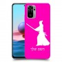 סמוראי כיסוי מגן קשיח בעיצוב אישי עם השם שלך ל Xiaomi Redmi Note 10 יחידה אחת סקרין מובייל