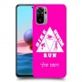 טריאתלון כיסוי מגן קשיח בעיצוב אישי עם השם שלך ל Xiaomi Redmi Note 10 יחידה אחת סקרין מובייל