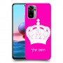 כתר מלכותי כיסוי מגן קשיח בעיצוב אישי עם השם שלך ל Xiaomi Redmi Note 10 יחידה אחת סקרין מובייל