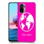 עולם כיסוי מגן קשיח בעיצוב אישי עם השם שלך ל Xiaomi Redmi Note 10 יחידה אחת סקרין מובייל