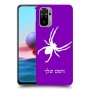 עכביש כיסוי מגן קשיח בעיצוב אישי עם השם שלך ל Xiaomi Redmi Note 10 יחידה אחת סקרין מובייל