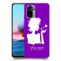 אישה אהבה כיסוי מגן קשיח בעיצוב אישי עם השם שלך ל Xiaomi Redmi Note 10 יחידה אחת סקרין מובייל