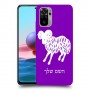 טלה כיסוי מגן קשיח בעיצוב אישי עם השם שלך ל Xiaomi Redmi Note 10 יחידה אחת סקרין מובייל