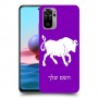 שור כיסוי מגן קשיח בעיצוב אישי עם השם שלך ל Xiaomi Redmi Note 10 יחידה אחת סקרין מובייל
