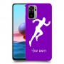 רץ כיסוי מגן קשיח בעיצוב אישי עם השם שלך ל Xiaomi Redmi Note 10 יחידה אחת סקרין מובייל