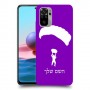 צניחה חופשית כיסוי מגן קשיח בעיצוב אישי עם השם שלך ל Xiaomi Redmi Note 10 יחידה אחת סקרין מובייל