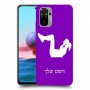 אימון ספורט - אישה כיסוי מגן קשיח בעיצוב אישי עם השם שלך ל Xiaomi Redmi Note 10 יחידה אחת סקרין מובייל