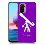 טלסקופ כיסוי מגן קשיח בעיצוב אישי עם השם שלך ל Xiaomi Redmi Note 10 יחידה אחת סקרין מובייל