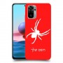 עכביש כיסוי מגן קשיח בעיצוב אישי עם השם שלך ל Xiaomi Redmi Note 10 יחידה אחת סקרין מובייל