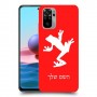 צפרדע טרופית כיסוי מגן קשיח בעיצוב אישי עם השם שלך ל Xiaomi Redmi Note 10 יחידה אחת סקרין מובייל