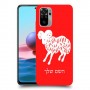 טלה כיסוי מגן קשיח בעיצוב אישי עם השם שלך ל Xiaomi Redmi Note 10 יחידה אחת סקרין מובייל