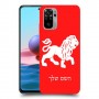 אריה כיסוי מגן קשיח בעיצוב אישי עם השם שלך ל Xiaomi Redmi Note 10 יחידה אחת סקרין מובייל