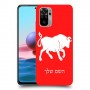 שור כיסוי מגן קשיח בעיצוב אישי עם השם שלך ל Xiaomi Redmi Note 10 יחידה אחת סקרין מובייל