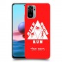 טריאתלון כיסוי מגן קשיח בעיצוב אישי עם השם שלך ל Xiaomi Redmi Note 10 יחידה אחת סקרין מובייל
